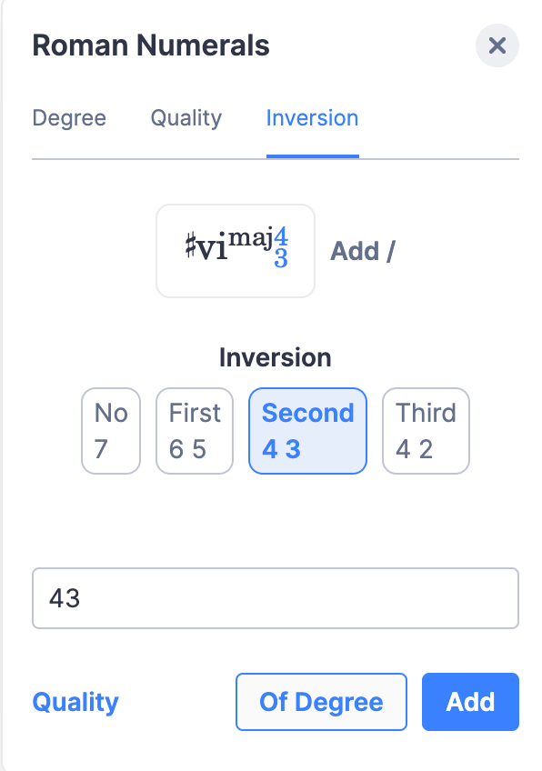 Choice of Inversion